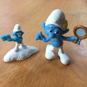 Vanity smurf collectible bundle